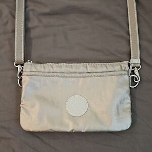 Kipling Pink Metallic Crossbody Bag